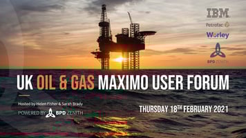UK Oil & Gas Maximo User Group 2021